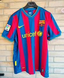 T-Shirt Nike Barcellona Messi 2020-11 orig. tg M-L