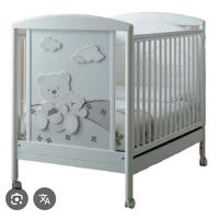 lettino con materasso Pali nuovo