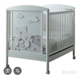 lettino con materasso Pali nuovo