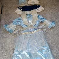 Vestito da carnevale bambina 6/8 anni