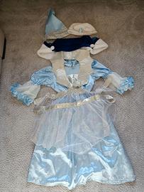 Vestito da carnevale bambina 6/8 anni