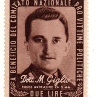 Francobollo M. Giglio Italia Due Lire NUOVO