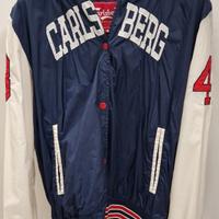 Giubbotto Bomber Varsity Carlsberg con Cappuccio