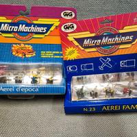 Micro Machines Mini Micro - Aerei famosi - epoca