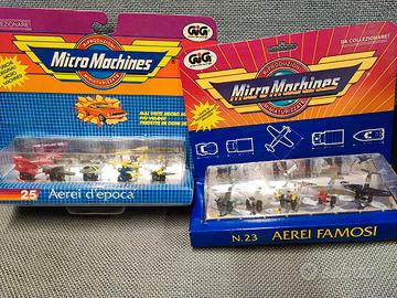 Micro Machines Mini Micro - Aerei famosi - epoca