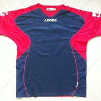 Maglia calcetto Legea, taglia L, rosso-blu