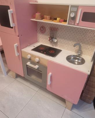 cucina per bambini in legno