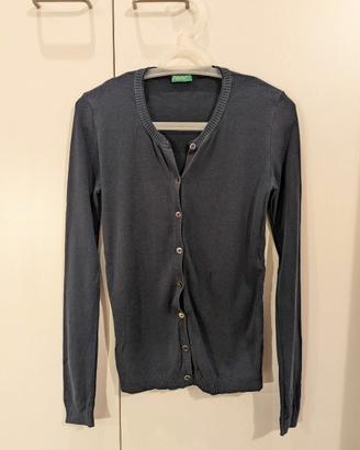 Cardigan di colore blu