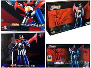 BANDAI SOUL OF CHOGOKIN E JEEG KOTETSU NUOVI