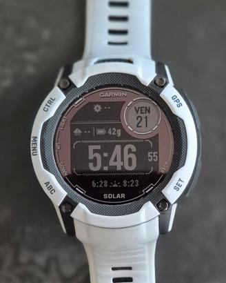 GARMIN INSTINCT 2X SOLAR (50mm - Bianco)