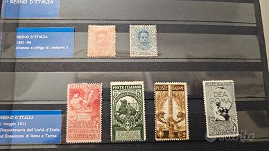 serie francobolli Regno Italia e Fascismo