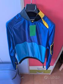 maglia tuta track top dry spash Kenzo tg S viola 