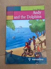 Libro inglese “Andy and the dolphins” -Susan Burns