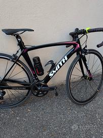Bici da corsa carbonio aero Ultegra R8000.