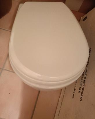 vaso e bidet filo muro sospesi 4 all globo 