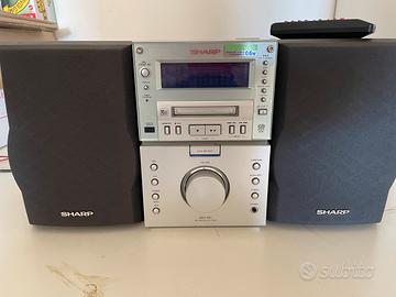 Sharp MD-M1. Mini Hi-Fi con Radio CD e Minidisc. 🔝