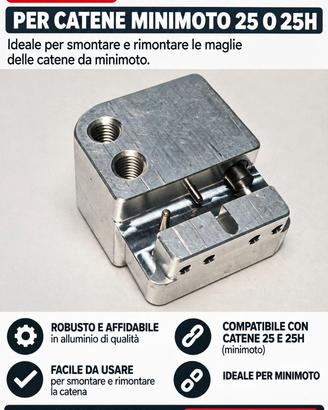 Smaglia catene minimoto 25 / 25H