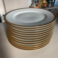 Piatti bordo oro