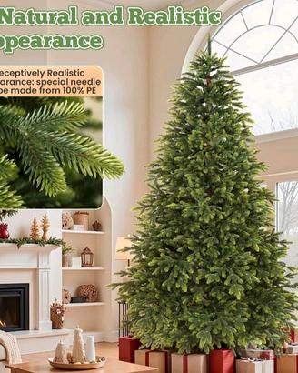 Albero di Natale  artificiale 100% PE 