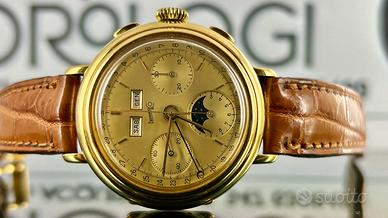 Eberhard & Co.Raro cronografo a tripla data e luna