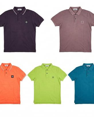 Lotto Polo Stone Island - Varie Colorazioni