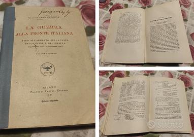 Cadorna La Guerra alla fronte italiana 1921 Vol.2