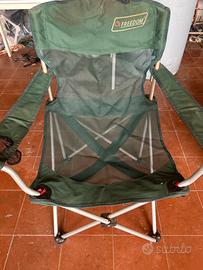 Sedia pieghevole per campeggio/pesca