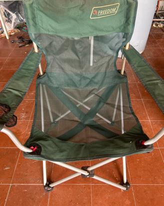 Sedia pieghevole per campeggio/pesca