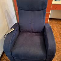 Poltrona elettrica con telecomando