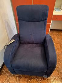 Poltrona elettrica con telecomando