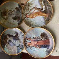 Piatti decorativi Le Quattro Stagioni