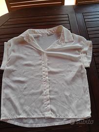 Camicia bianca estiva
