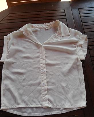 Camicia bianca estiva