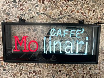 INSEGNA AL NEON CAFFE' MOLINARI