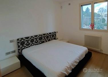 Letto contenitore matrimoniale testiera materasso