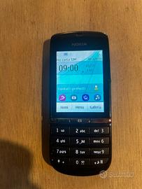 Nokia Asha 300 Grigio con accessori originale
