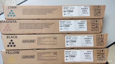 TONER NUOVI ED ORIGINALI  RICOH MP C3000