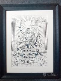 Quadro disegno  David Allcock 2005 NBC Universal