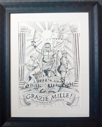 Quadro disegno  David Allcock 2005 NBC Universal