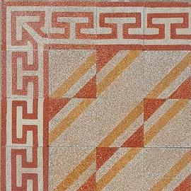 Graniglie primi '900 in stile Art Deco' Futurista
