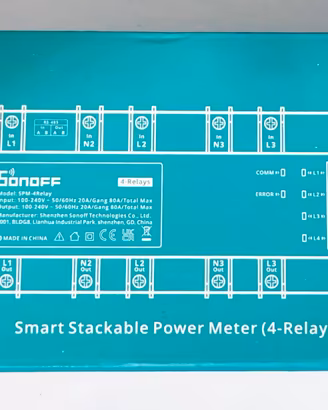 SONOFF-SPM Main Unit+Modulo 4 Relè (DIYSPM) NUOVI
