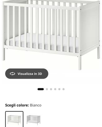 Lettino culla + materasso ergonomico alta qualità