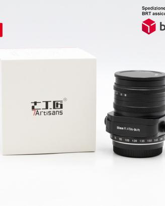 7ARTISANS 50f/1.4 Tilt-Shift (Attacco Micro 4/3) (