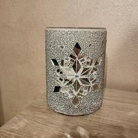 Porta candele Yankee Candle "Twinkling Snowflake"