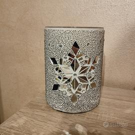 Porta candele Yankee Candle "Twinkling Snowflake"