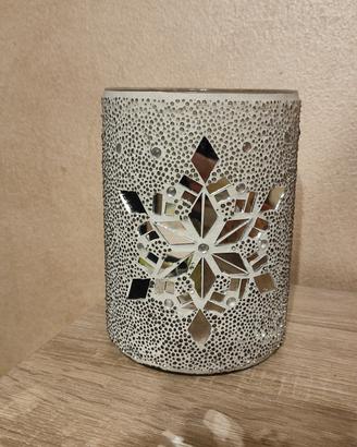 Porta candele Yankee Candle "Twinkling Snowflake2"