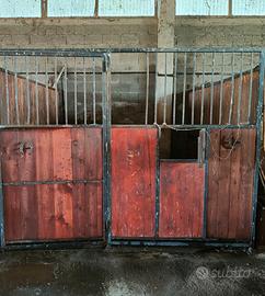 Box in legno per cavalli