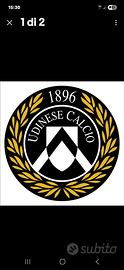 Logo grande Udinese stampato su plexiglass