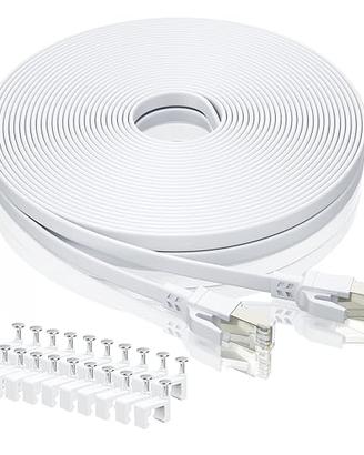 Cavo Ethernet Cat8 15m con clips, 40 Gbps/2000 MHz
