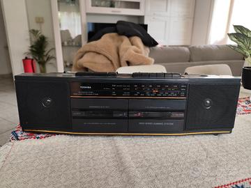 Toshiba RT-8038 Radio Mangianastri Vintage Boombox
